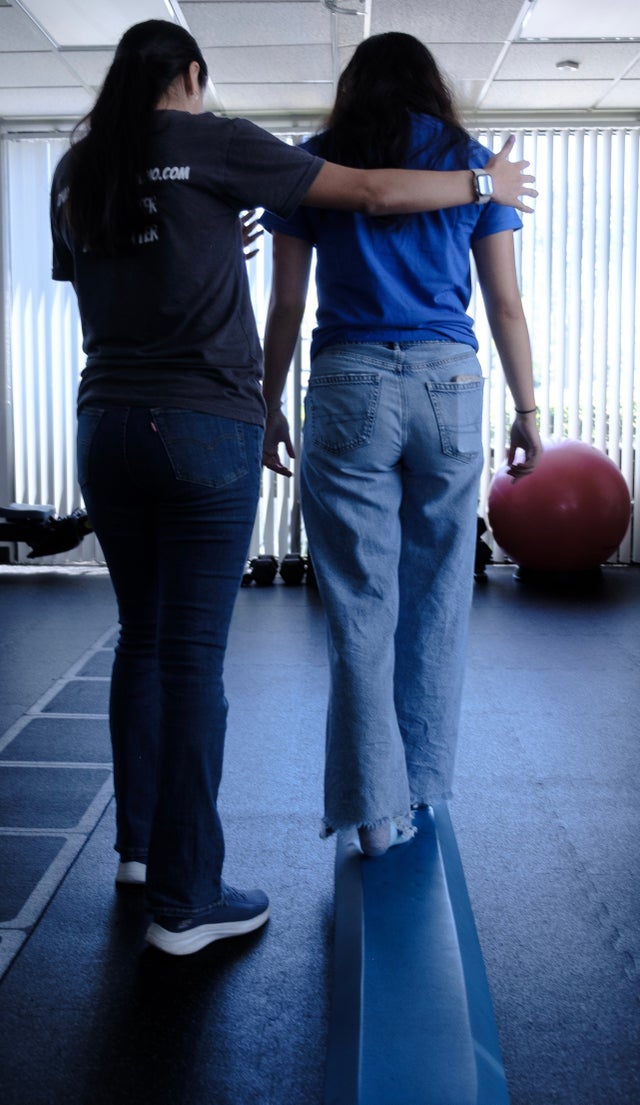 Personal training — imagery from the practice’s current website